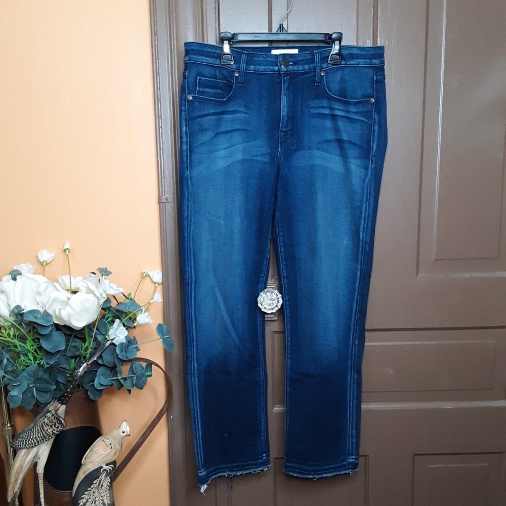Parker Smith Straight Leg Stretch Cropped Jeans size 10/30